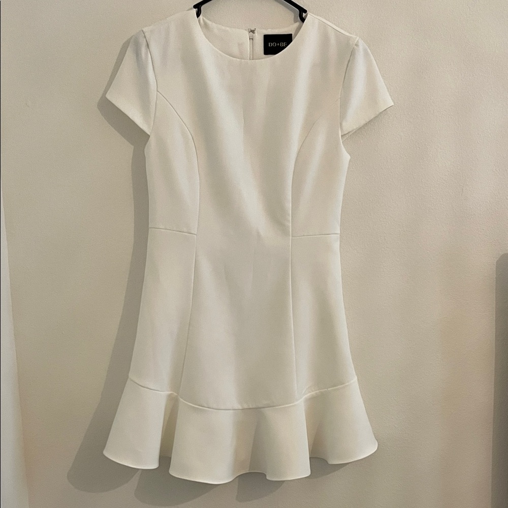 DO+BE Cream Mini Dress